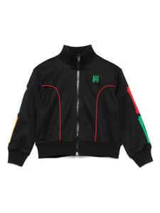 AMIRI KIDS спортивная куртка на молнии, черный
