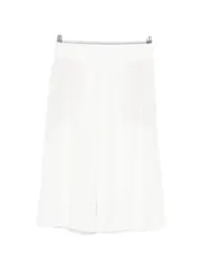 Бермуда-шорты с эластичным поясом Brunello Cucinelli, белый