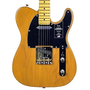 Fender American Professional II Telecaster, гриф из клена, цвет Butterscotch Blonde - 6320