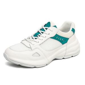 SENJIALUO Кроссовки Height Increasing Abrasion Resistant Breathable Slip Resistant Low top Chunky Sneakers Men's White