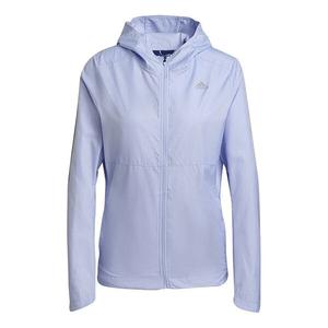 Куртка (WMNS) adidas Own The Run Jkt Sports Jacket Purple, фиолетовый