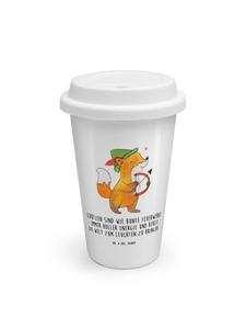 Mr. & Mrs. Panda Кофейная кружка с изображением знака зодиака Стрелец и надписью белым цветом