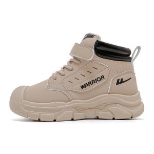 Антискользящие износостойкие детские ботинки Kids' WARRIOR, светло-серый/черный