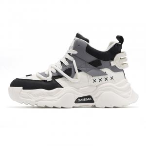 Высокие массивные кроссовки, увеличивающие рост, мужские GAISIMA, Beige Black