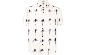 Рубашка мужская Off White Saint Laurent, кремовый