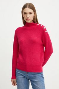 Свитер Morgan MSTORI из смесовой шерсти, розовый