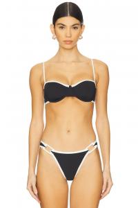 Топ бикини jordana Solid & Striped, цвет noir