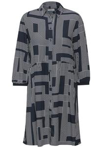 Платье рубашка CECIL Shirt Dress, ночной синий