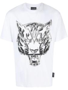 Футболка Chrome Tiger Plein Sport, белый