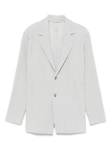 Homme Plissé Issey Miyake плиссированный пиджак, серый