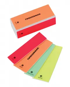 Пилка для ногтей Block 4 с сменными насадками Tweezerman