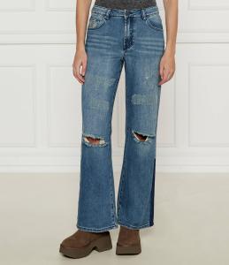 Джинсы One Teaspoon GRITTY flare fit, синий