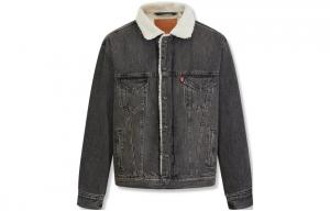 Levis Мужская джинсовая куртка, цвет Black