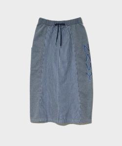 Юбка GENTIL Denim x Hickory x Fleece Remake (женская) Gsc Womens Select, цвет Hickory 1