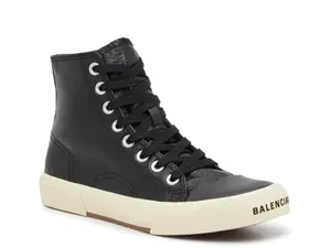 Balenciaga Paris High-Top Sneaker — женские, черные