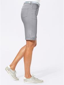 WITT WEIDEN Джинсовые бермуды серого цвета