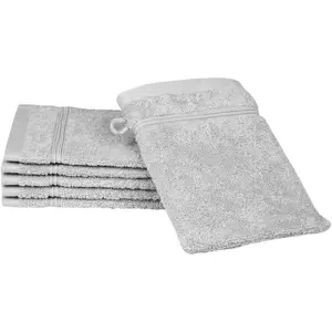 Мочалка для умывания Rubin, 100% хлопок Ross, Granit