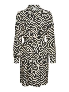 Платье-рубашка VERO MODA VMVigdis, Black