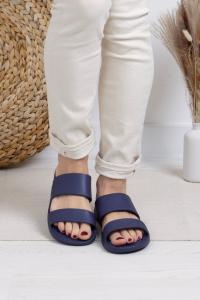 Женские шлепанцы с двойным ремешком Totes, синий