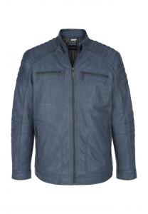 Кожаная куртка Zanzino Babista, синий