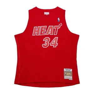 Рождественская футболка Mitchell & Ness 'NBA Miami Heat 2012 Ray Allen' Mitchell Ness, красный