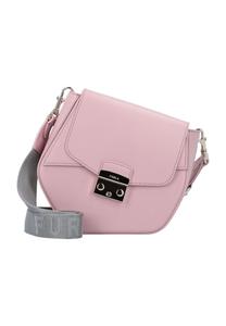 Женская кожаная сумка через плечо на кнопке FURLA, цвет Alba Light