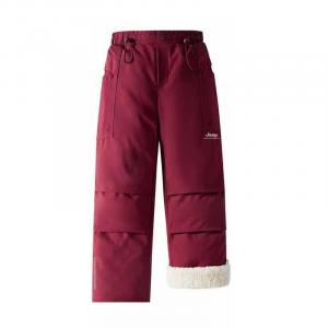 Повседневные брюки Unisex Moderate Straight Fit Jeep, maroon