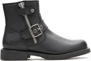 Женские мотоциклетные ботинки Harley-Davidson Addie Zip, Black