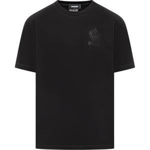 Футболка с принтом логотипа DSQUARED 2, черный