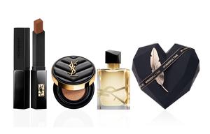 Набор косметики для лица Luxury Pet Foundation Box с велюровым сатиновым матовым покрытием без эффекта переноса SAINT LAURENT