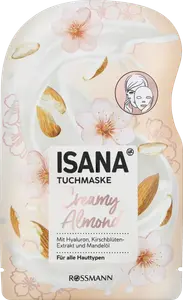Маска для лица ISANA Tuchmaske Creamy Almond