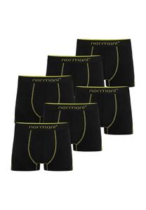 6 мужских хлопковых боксеров normani, желтый