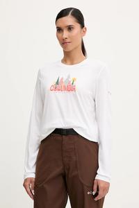 Лонгслив с длинным рукавом Columbia, белый