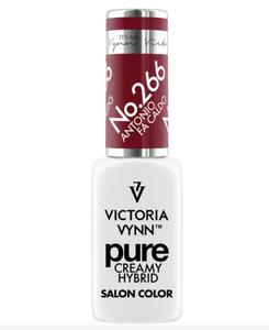 Гибридный лак для ногтей victoria vynn pure creamy hybrid 266 antonio fa caldo, 8 мл