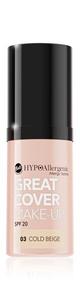 Bell HYPOAllergenic Тональный крем-мусс интенсивного покрытия Great Cover Make-Up SPF 20 – 03 Холодный бежевый