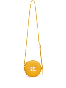 Сумка Reedition Small Circle Courrèges, желтый