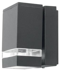 Уличный настенный светильник Elstead Jannik, серый - металл - 11 x 15 x 11 см