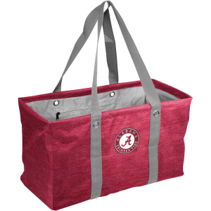 Logo Alabama Crimson Tide Crosshatch Picnic Caddy