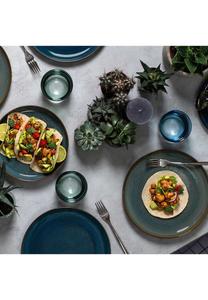 Столовый набор 4 шт. Крафтовый деним Like. By Villeroy & Boch, синий