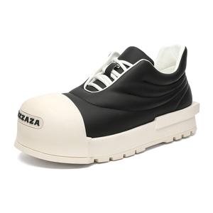 SOBB Амортизирующие кроссовки с противоскользящими и износостойкими свойствами низкие повседневные унисекс черно-белые, цвет Black White