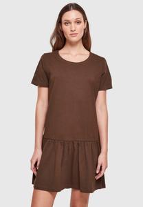 Платье из джерси Valance Urban Classics, коричневое