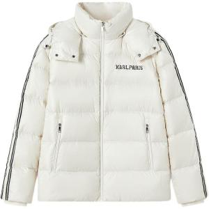 Karl Lagerfeld / Karl Lagerfeld Jeans Мужской пуховик KARL LAGERFELD цвета экрю