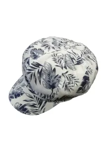 Бейсболка Chaplino с цветочным мотивом по всей поверхности, белый