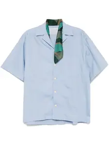 Рубашка на пуговицах Kolor, синий