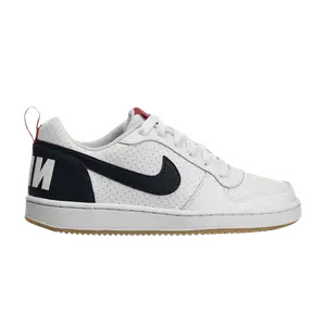 Кроссовки Nike Court Borough Low GS 'White Obsidian Gum', белый