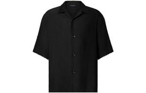 Рубашка мужская черная Louis Vuitton, черный