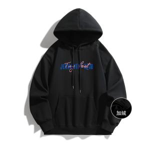 JEANSWEST CLUB Толстовка унисекс, Черный (на флисовой подкладке)