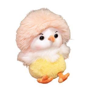 Кукла Chicken Baby совместима с куклами для детей старше 3 лет плюшевая кукла высота 28см/45см/60см Tak Bebe, розовый