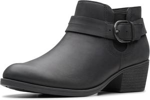Женские ботильоны Clarks Charlten Rae, Schwarz Ölig