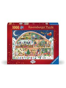 Пазл Ravensburger, 1000 деталей, «Рождественская мастерская», цветной